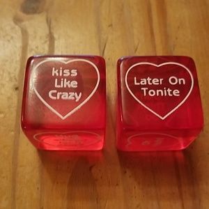 G or perhaps PG rated romance dice!